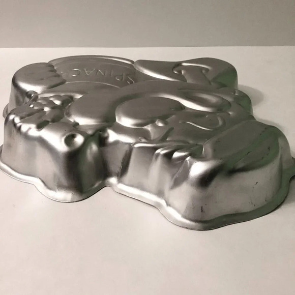 Vintage 1980 Wilton Popeye The Sailor Man  Cake Pan Aluminum 502 1719 - Picture 10 of 12